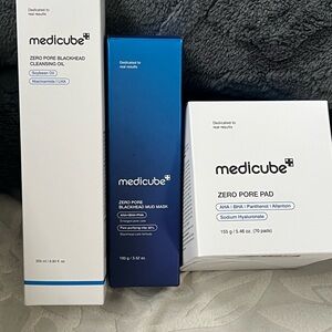 Medicube Zero Pore Skincare Trio - White and Blue